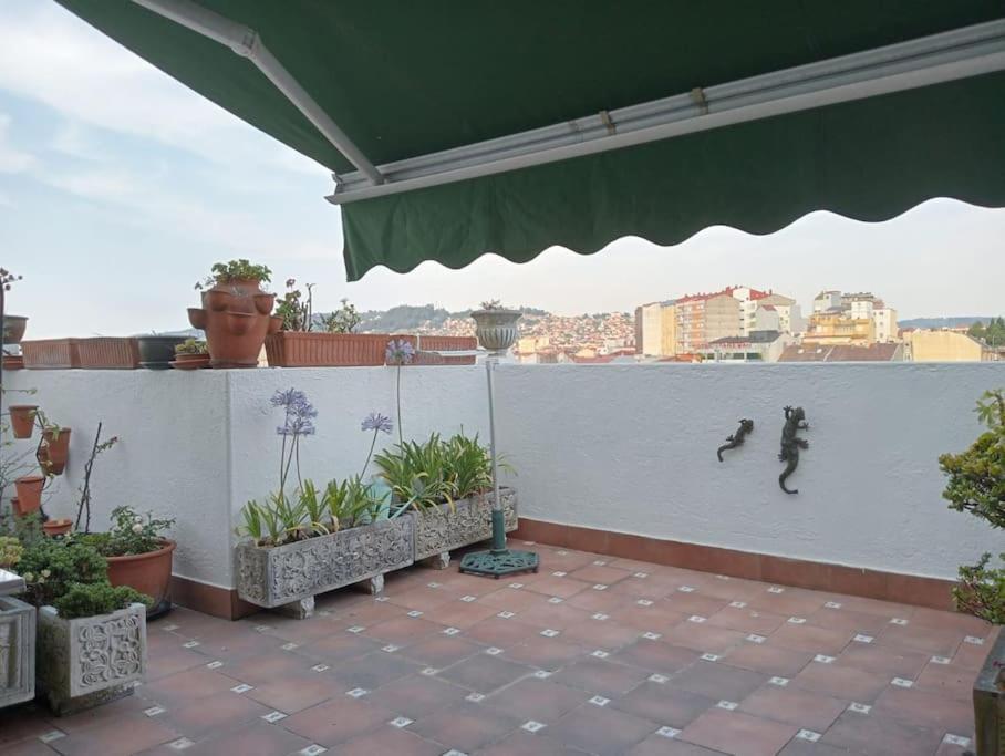 Апартаменты Atico Con Terraza En El Centro De Виго Экстерьер фото